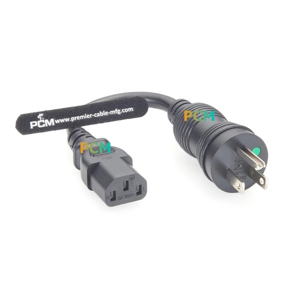 Hospital Grade 5-15P To C13 Power Cord best