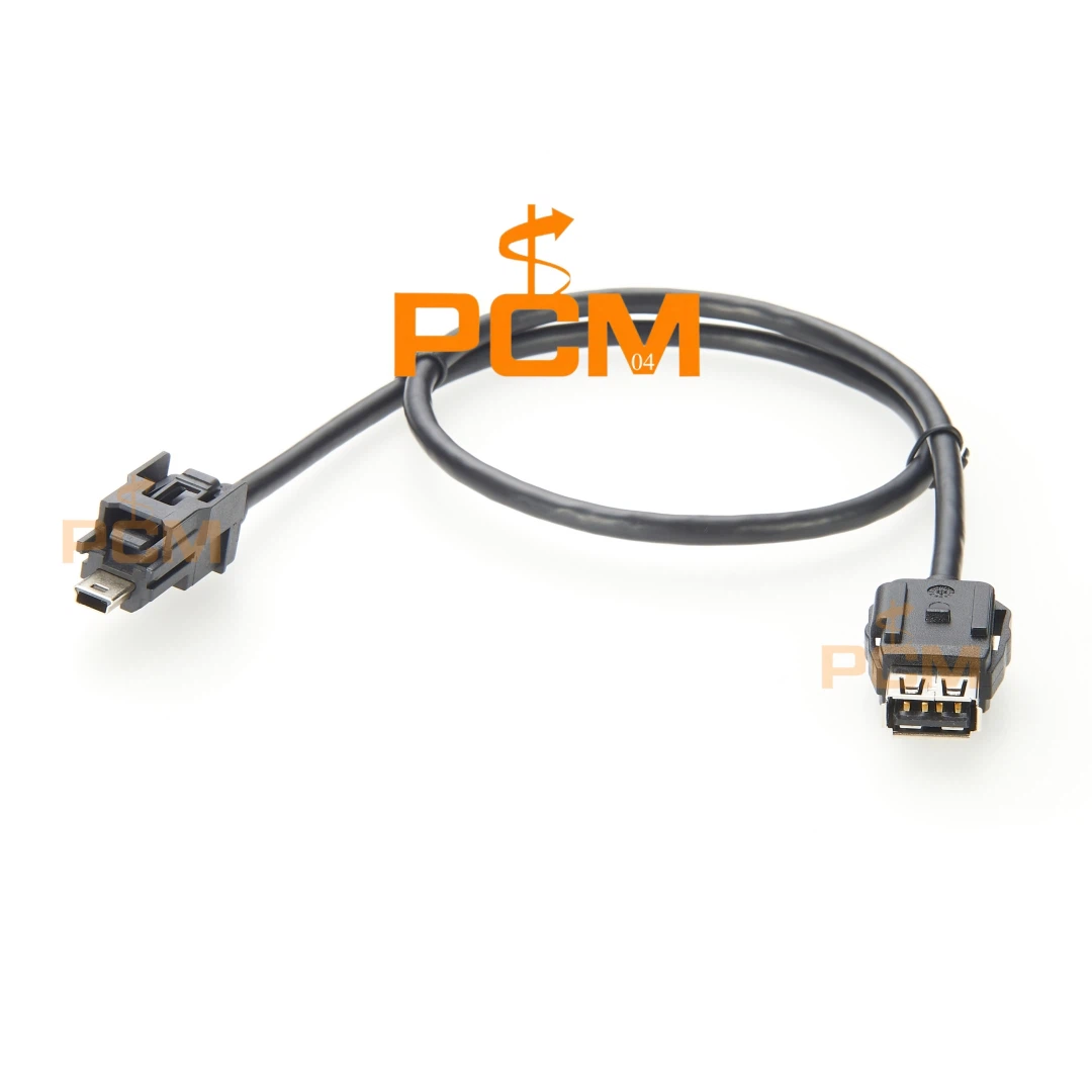 Cábla ethernet na ngluaisteán USB2.0 baineann go cábla fireann Mini-B