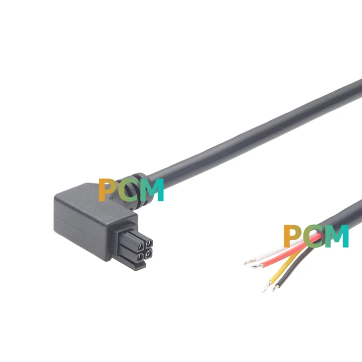 Molex Micro-Fit 4-Pin Right Angled Power Signal Cable Assembly