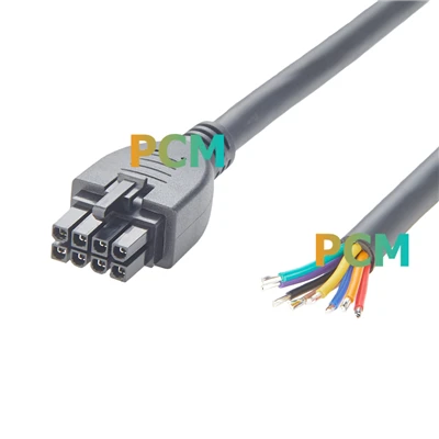 Molex 2153262081 Mini-Feadaigh 8 bpionna chun Cábla Deireadh Oscailte