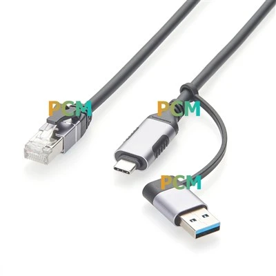 Cisco USB-A USB-C 2 in 1 Go Cábla Consóil RJ45