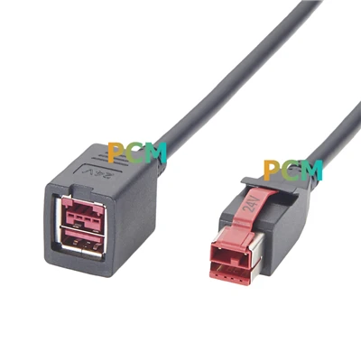 Cumhachtaithe USB Síneadh 24V Cábla