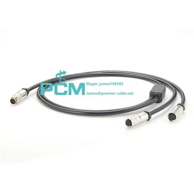 Cábla scoilteoir ret aisg y 8 bioráin fireann go baineann